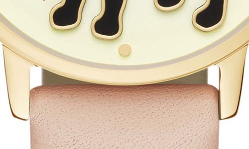Kate Spade New York Grand Metro Antoine Leather Strap Watch, 38mm