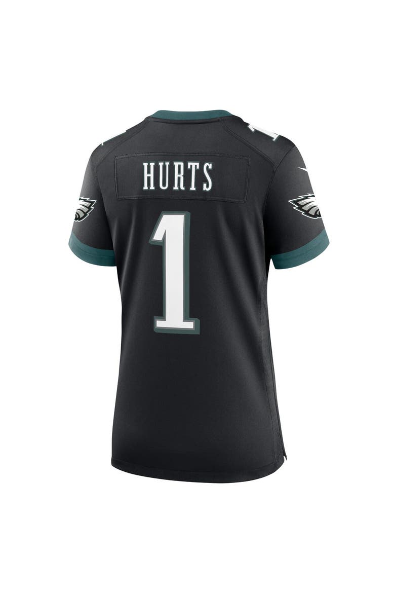 Women's Nike Jalen Hurts Black Philadelphia Eagles Alternate Game Jersey, Alternate, color, Black