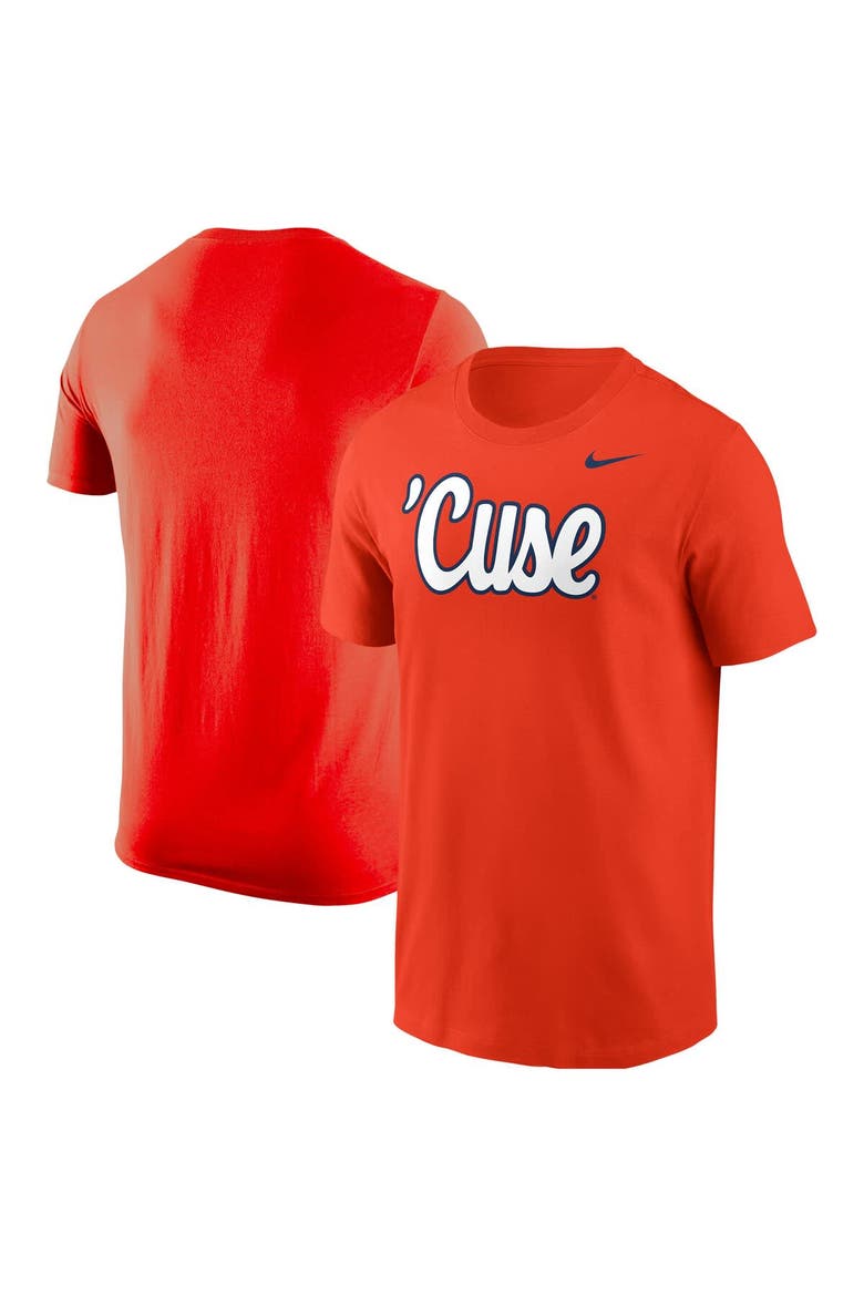 Men's Nike Orange Syracuse Orange Script T-Shirt, Main, color, Orange