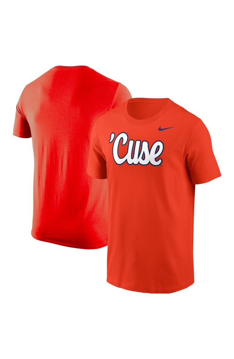 Nike Men's Nike Orange Syracuse Orange Script T-Shirt, Main, color, Orange