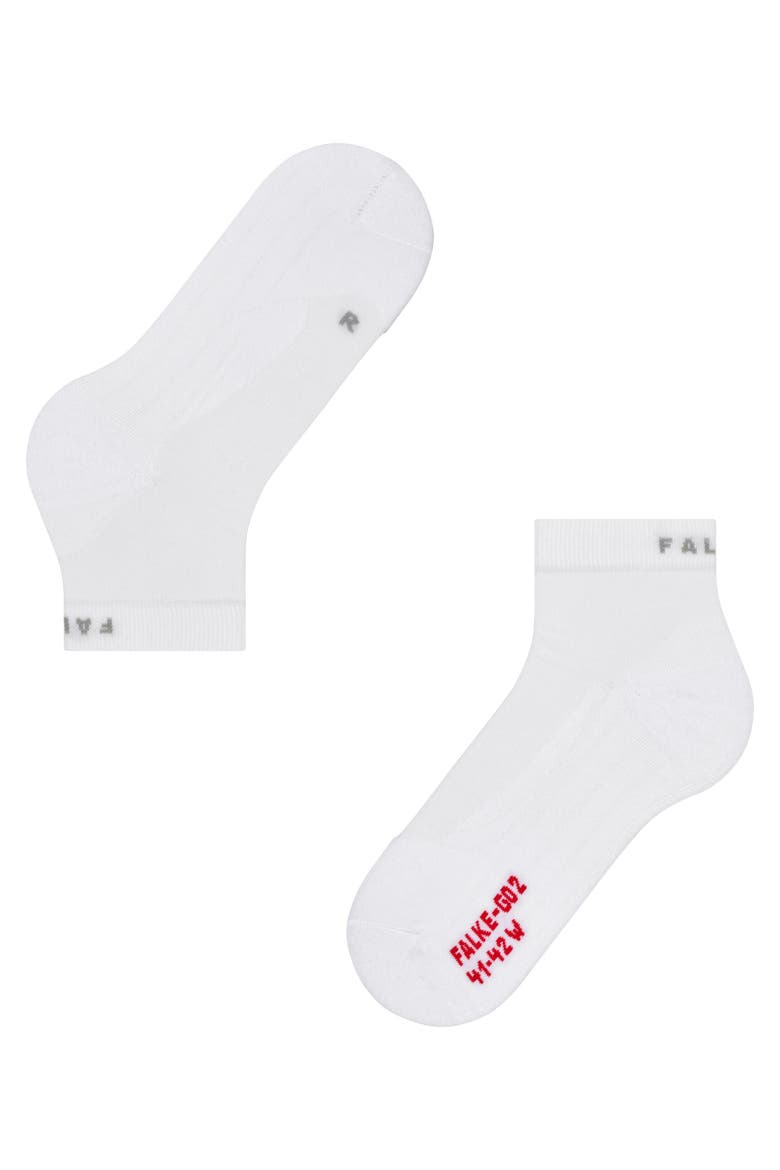GO2 High Ankle Golf Socks for Spiked Shoes, Alternate, color, White