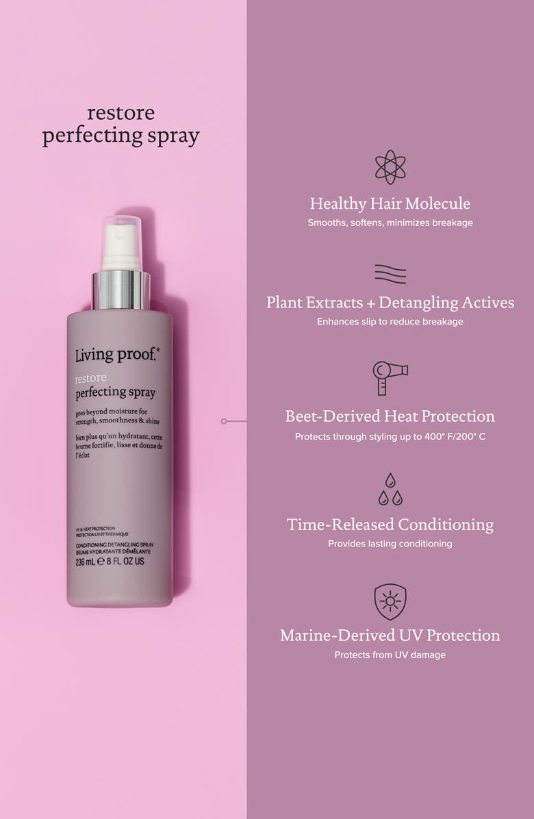 Living proof<sup>®</sup> Restore Perfecting Spray, Alternate, color,