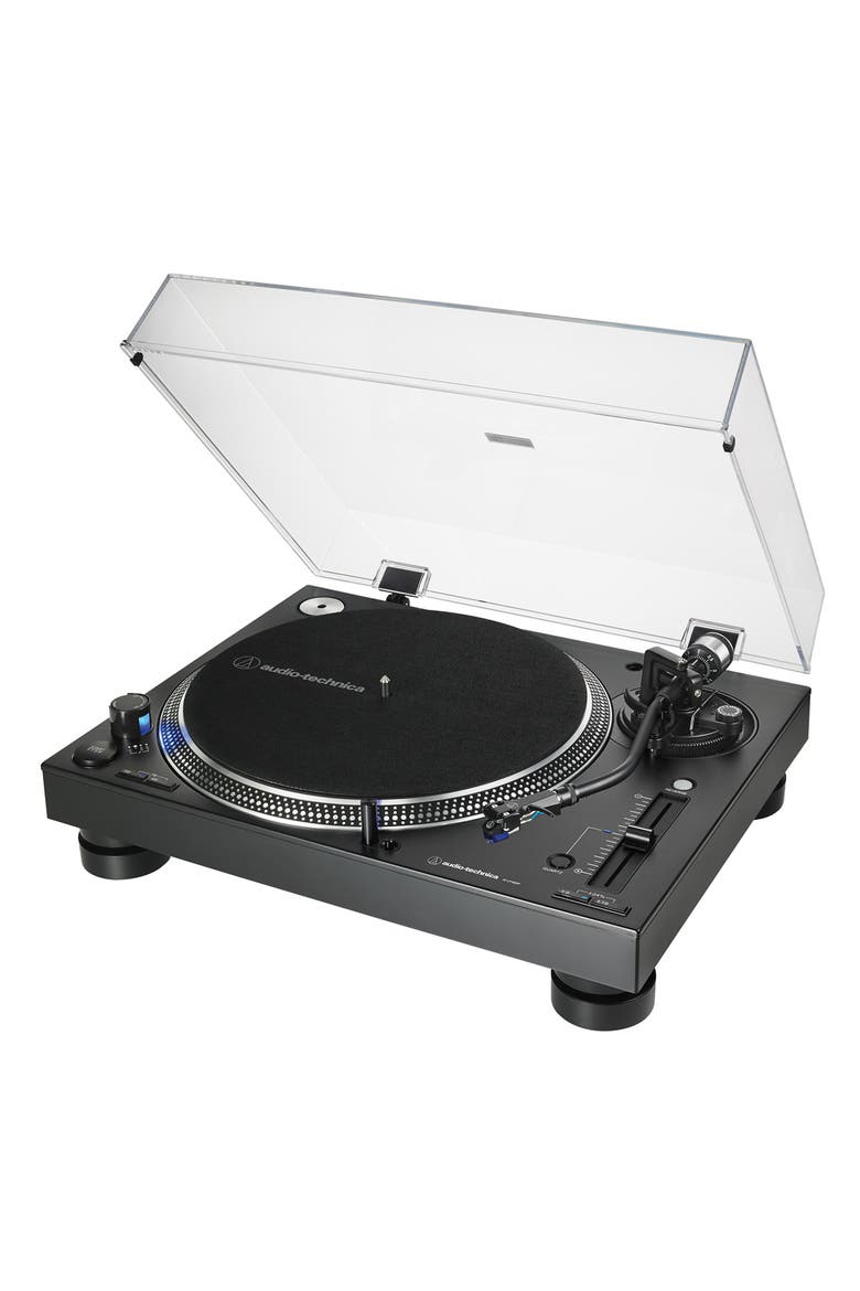 AT-LP140XP Direct-Drive Professional DJ Turntable, Alternate, color, Black