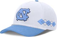 Jordan Brand Men's Jordan Brand White/Carolina Blue North Carolina Tar Heels Argyle Rise Rope Adjustable Hat
