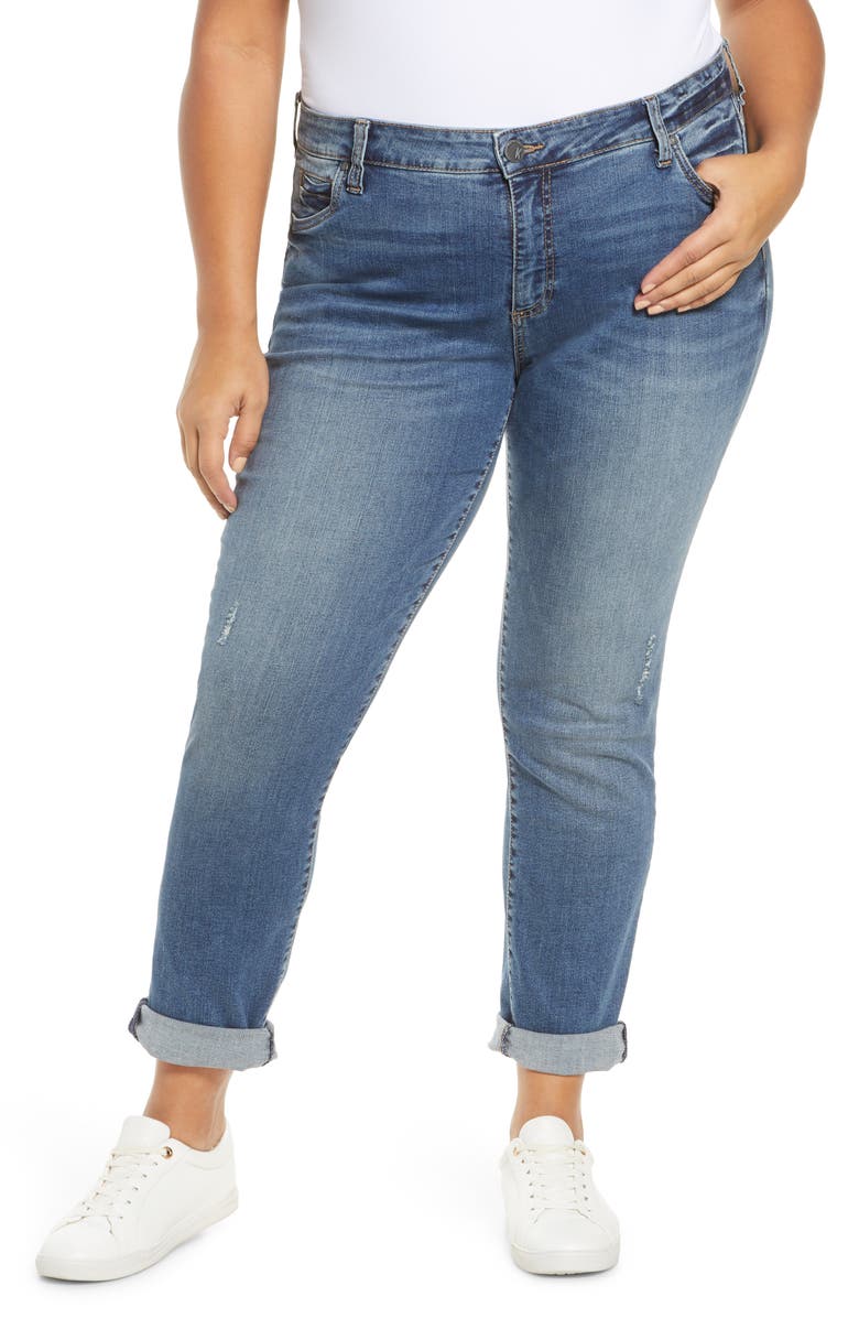 KUT from the Kloth Catherine Boyfriend Jeans, Main, color, 