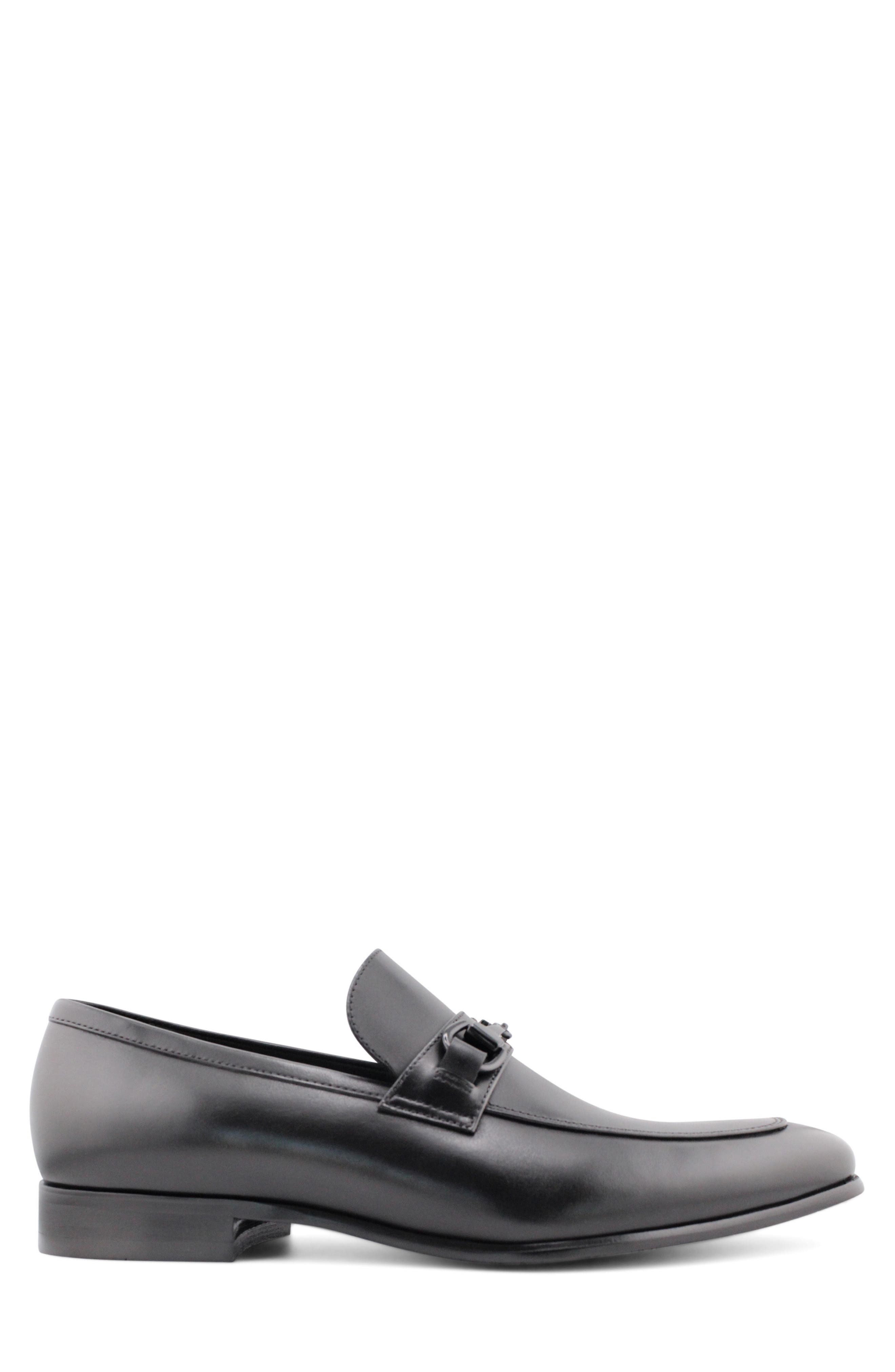 Blake Mckay Dylan Bit Apron Toe Loafer, Alternate, color, Black