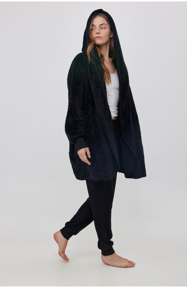 Gottex Beach Life The Cloud Hoodie Blanket, Alternate, color, Black