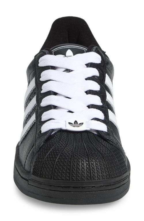Adidas Originals Adidas Gender Inclusive Superstar Ii Sneaker In Black/white/black