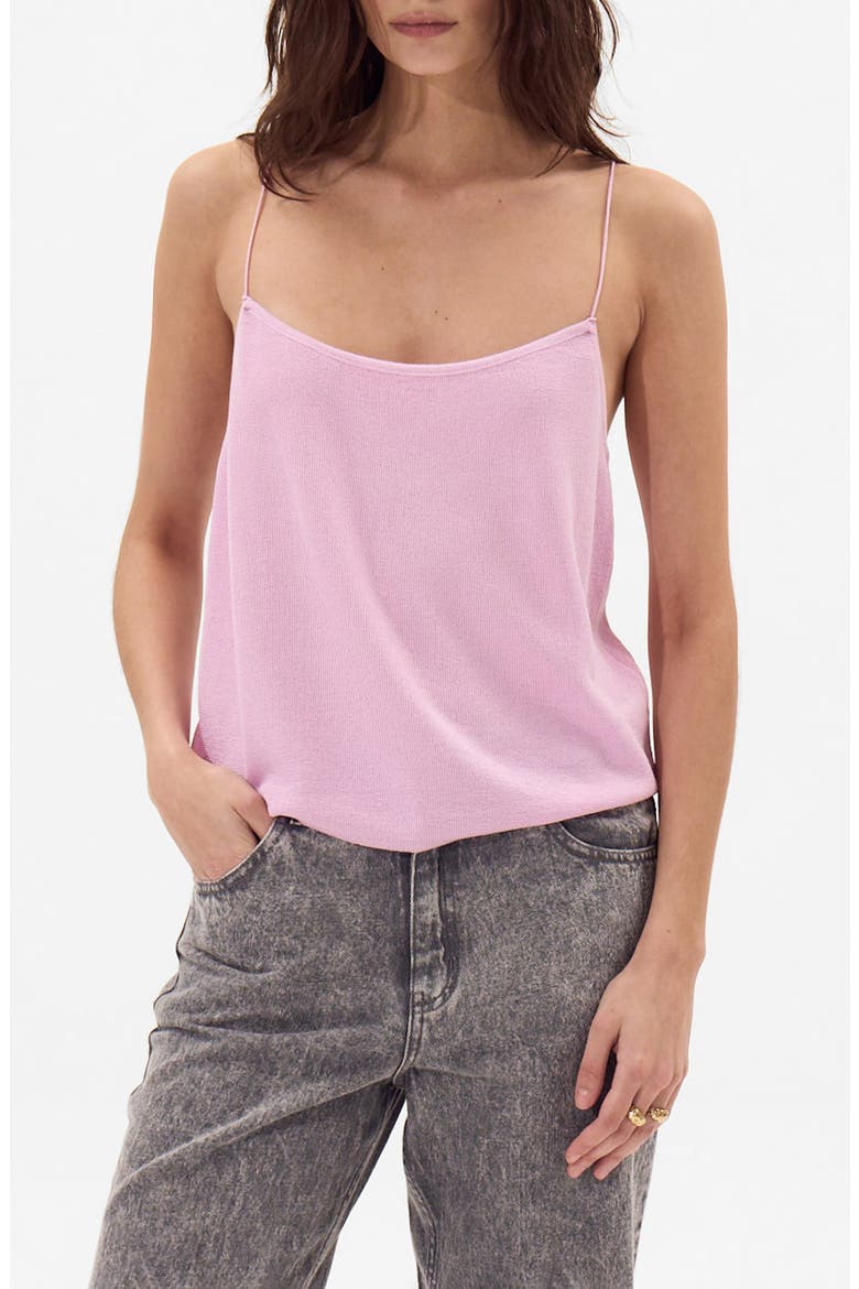 Isquia Knit Tank, Main, color, PINK