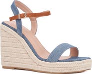 NEW YORK AND COMPANY Unita Espadrille Platform Wedge Sandal