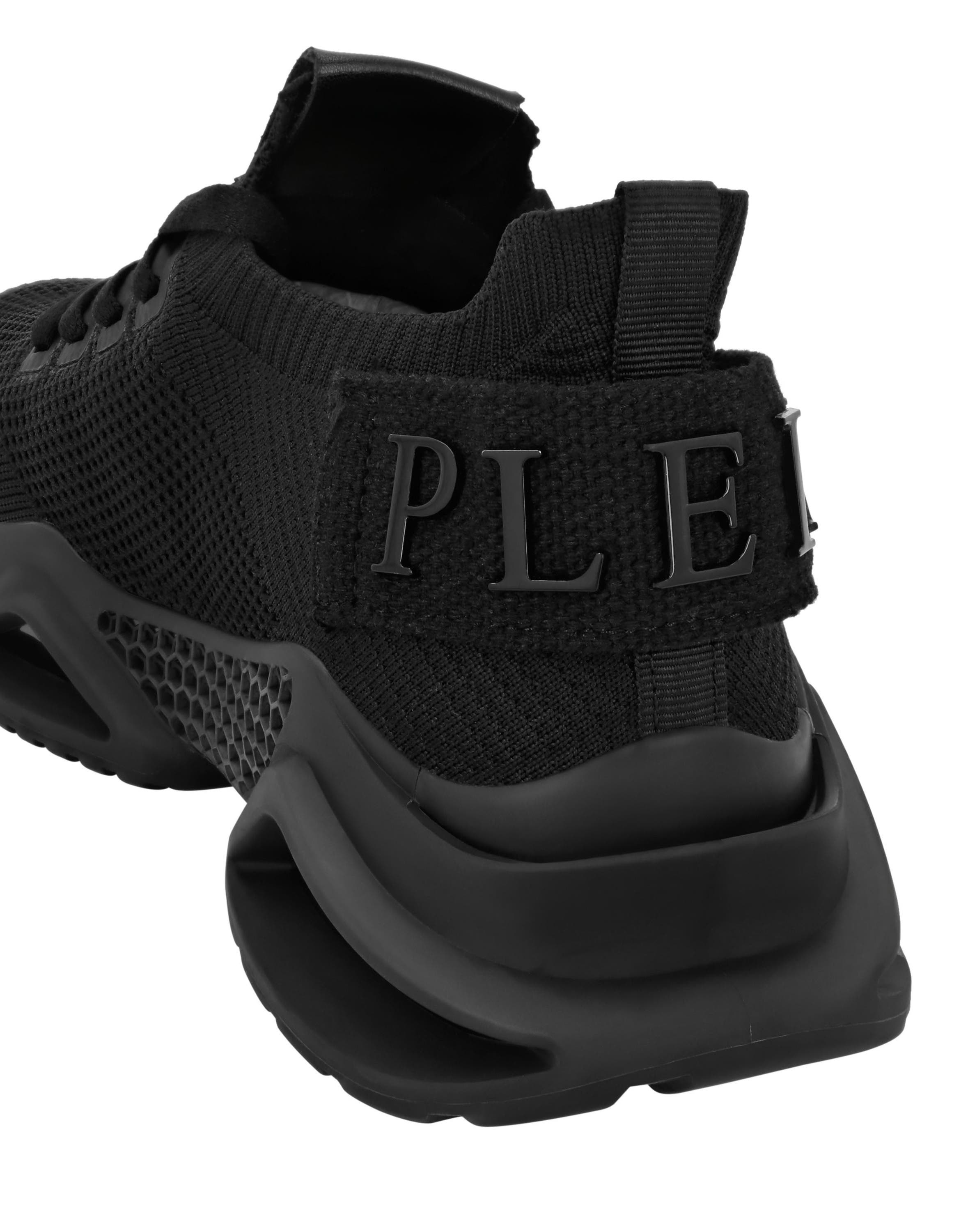 Runner Sneaker Iconic Plein Unisex, Alternate, color, black/black