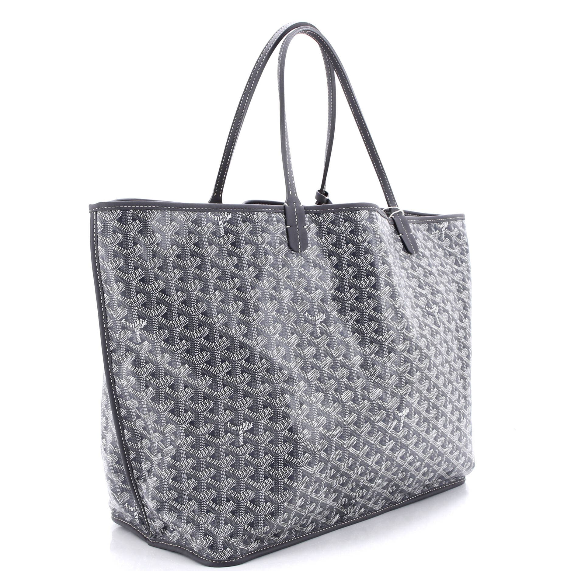 Pre-Owned Goyard Anjou Reversible Tote Coated Canvas GM, Alternate, color, 
