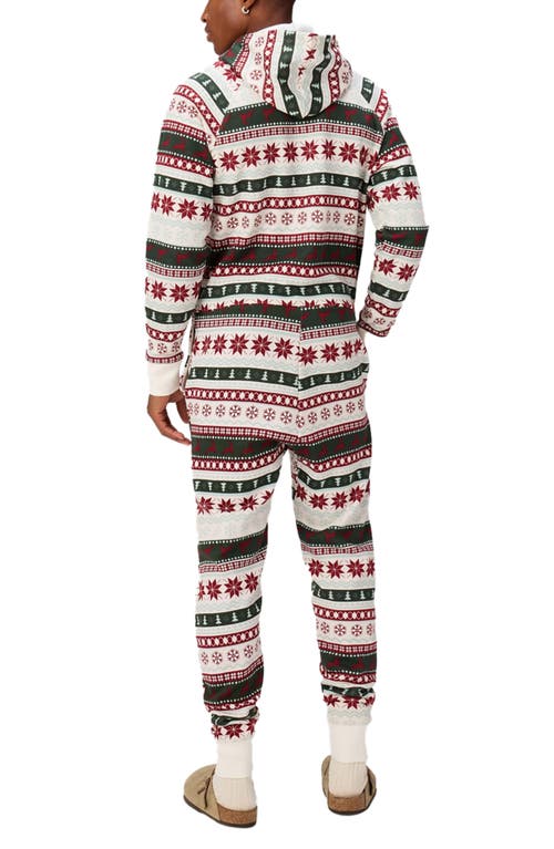 Fabletics The Go-to Fleece Hooded Jumpsuit In Multi