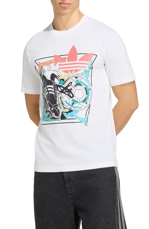 Anime Soccer Cotton Graphic T-Shirt