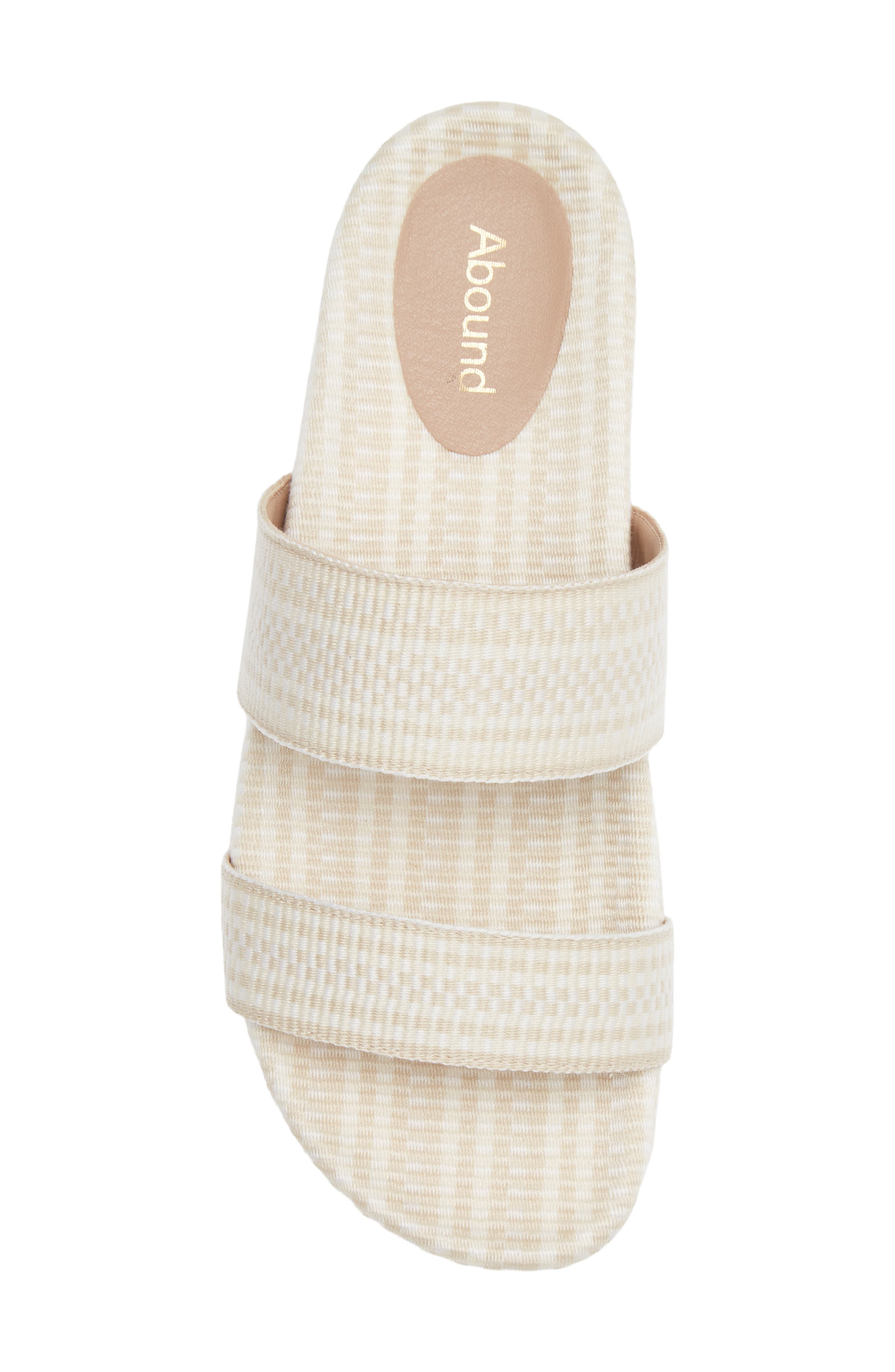 Katherinea Slide Sandal, Alternate, color, WHITE CREAM