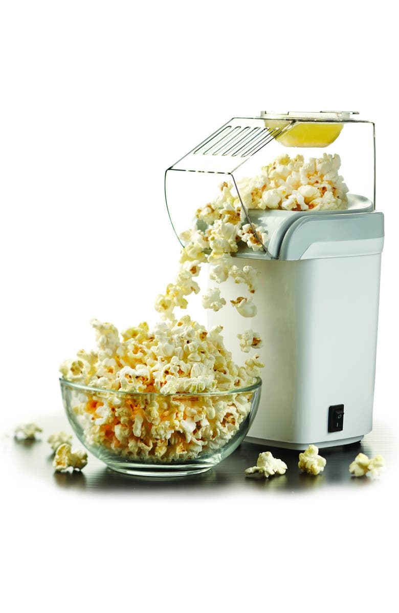 Brentwood Popcorn Maker, Alternate, color, White