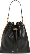 Jimmy Choo Cinch Leather Bucket Bag