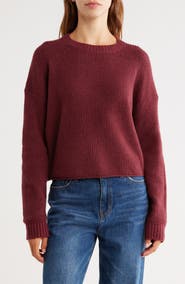 Abound Cozy Crew Pullover Sweater