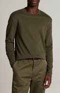 Vince Peached Face Jersey Long Sleeve T-Shirt