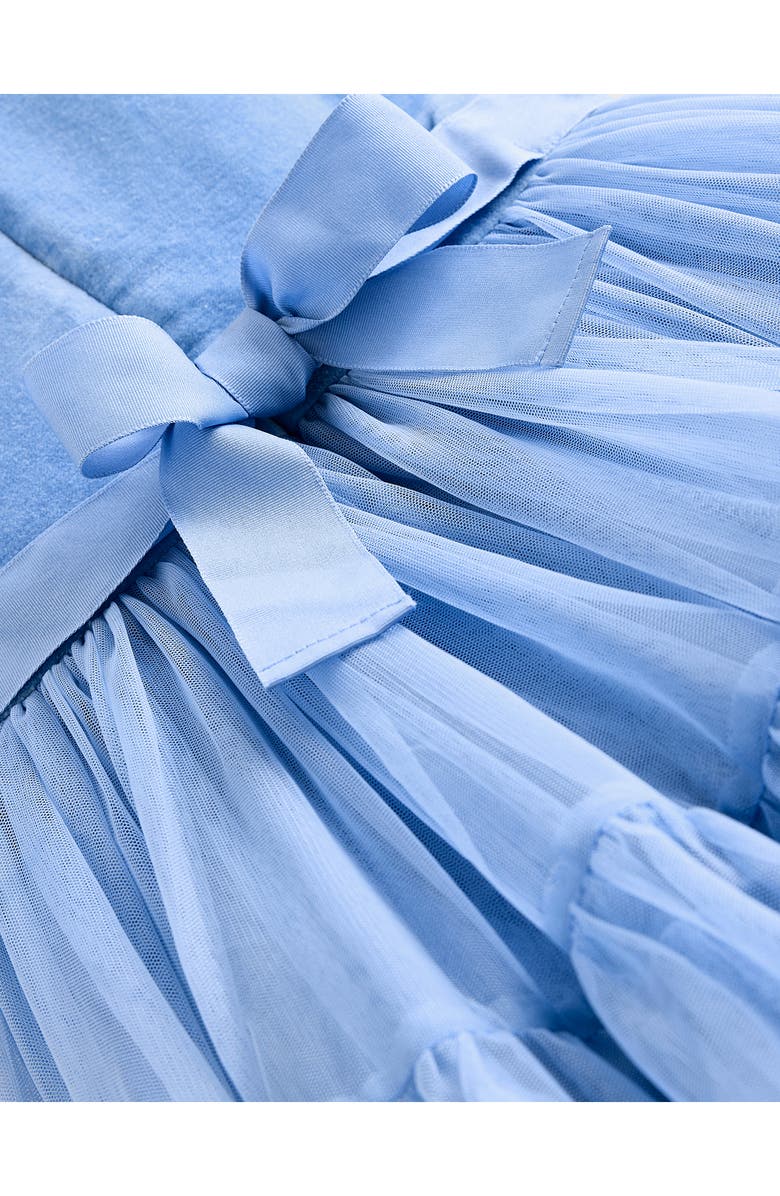 Mini Boden Kis' Beth Velvet Bodice Tulle Party Dress, Alternate, color, 