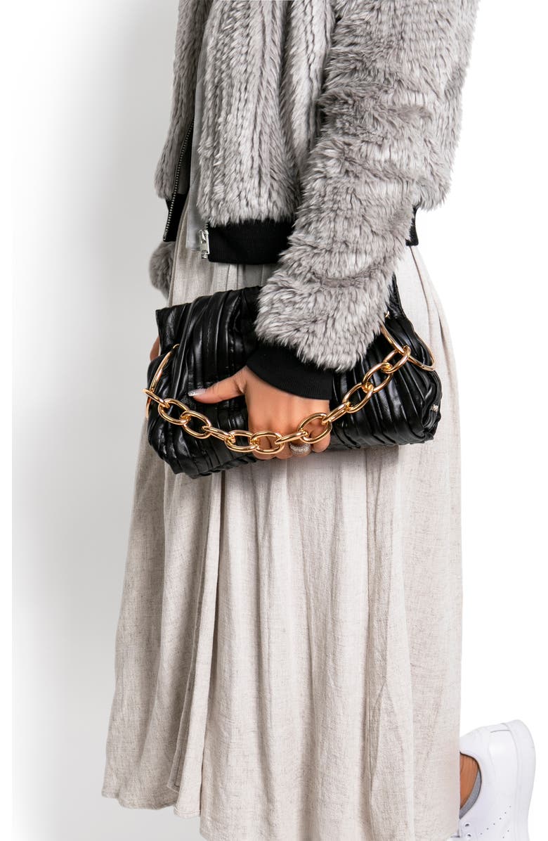 HOUSE OF WANT Chill Vegan Leather Frame Clutch, Alternate, color,