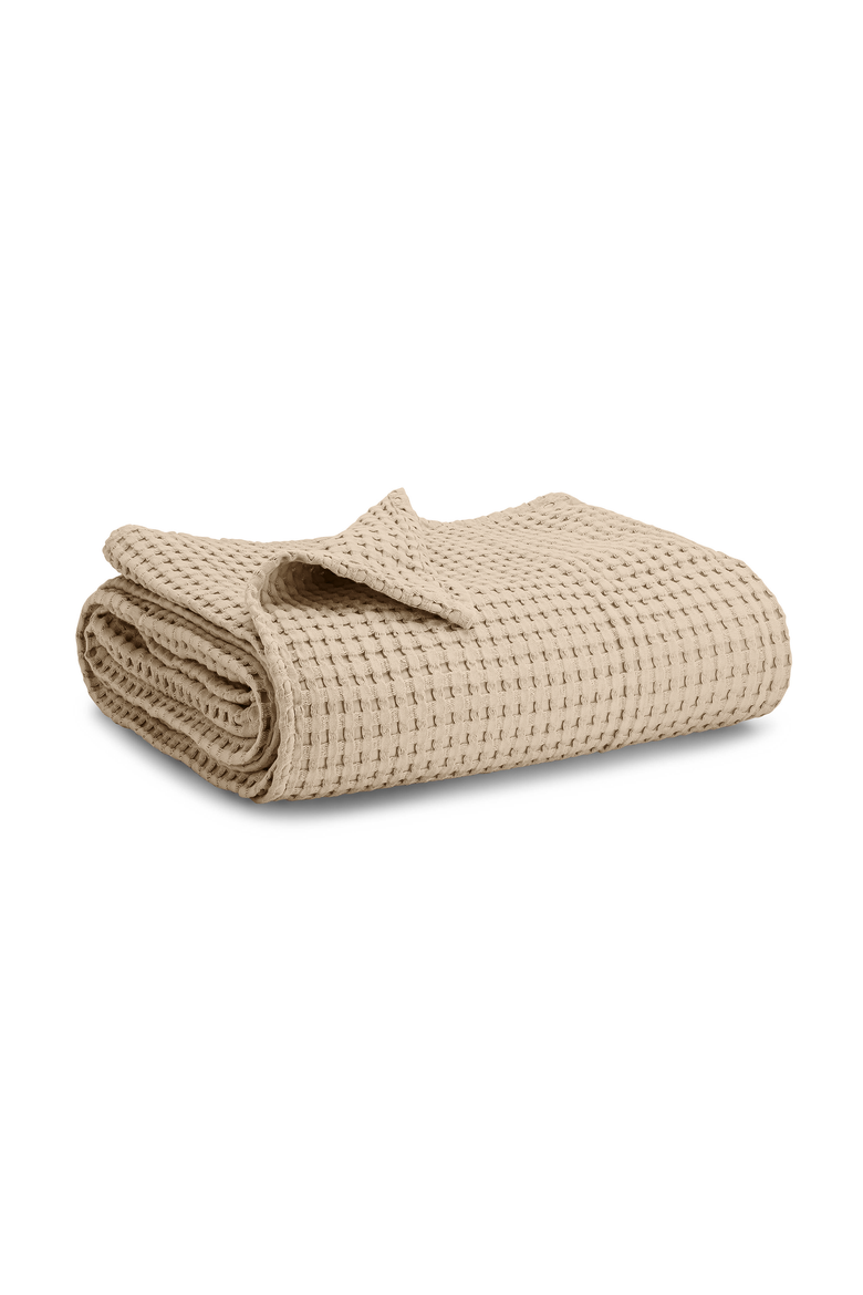 Baby Waffle Blankets, Main, color, Sand