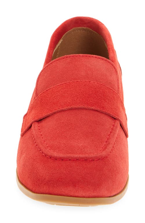 Cordani Ardelle Moc Toe Loafer In Red