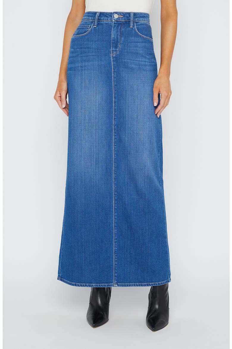 Miriam Denim Maxi Skirt, Main, color, APOLLO