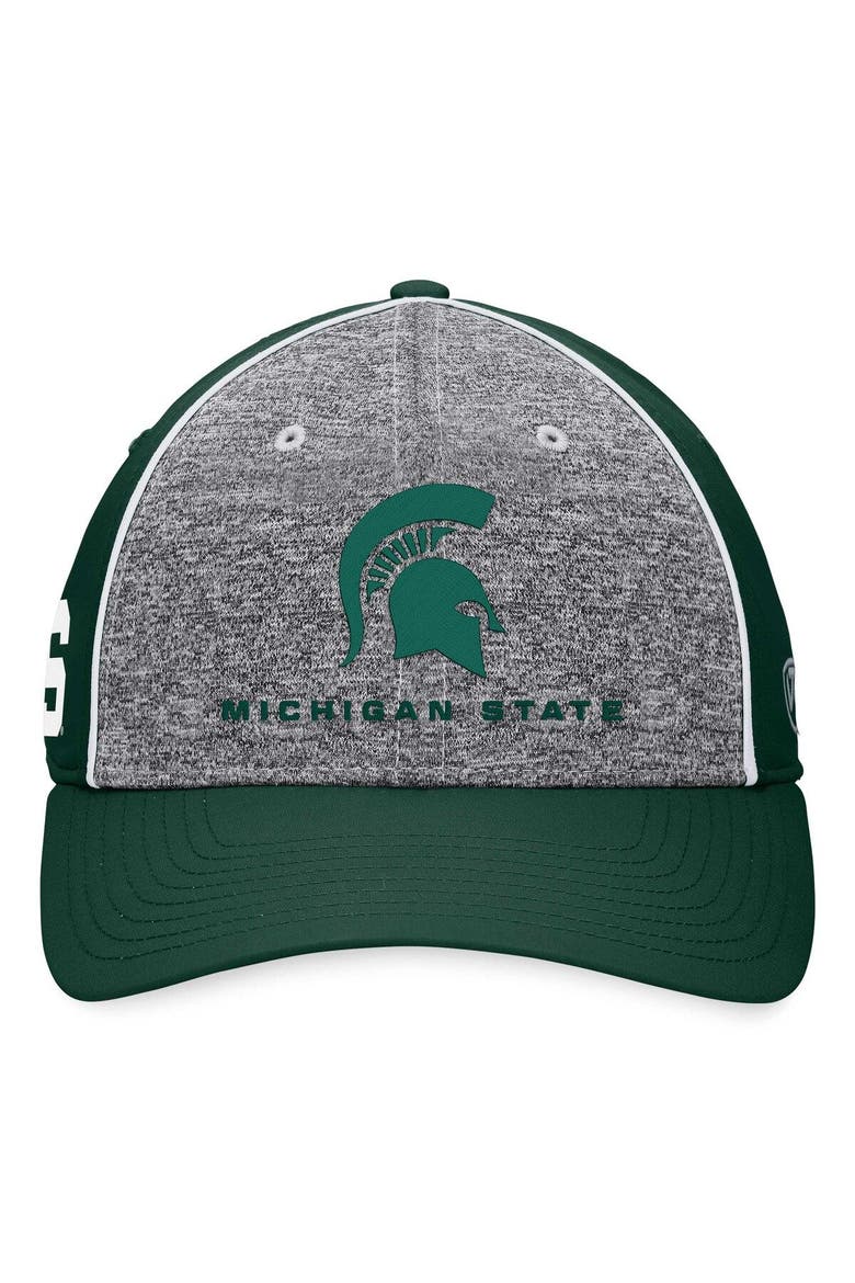 Men's Top of the World Heather Gray Michigan State Spartans Nimble Adjustable Hat, Alternate, color, Heather Gray