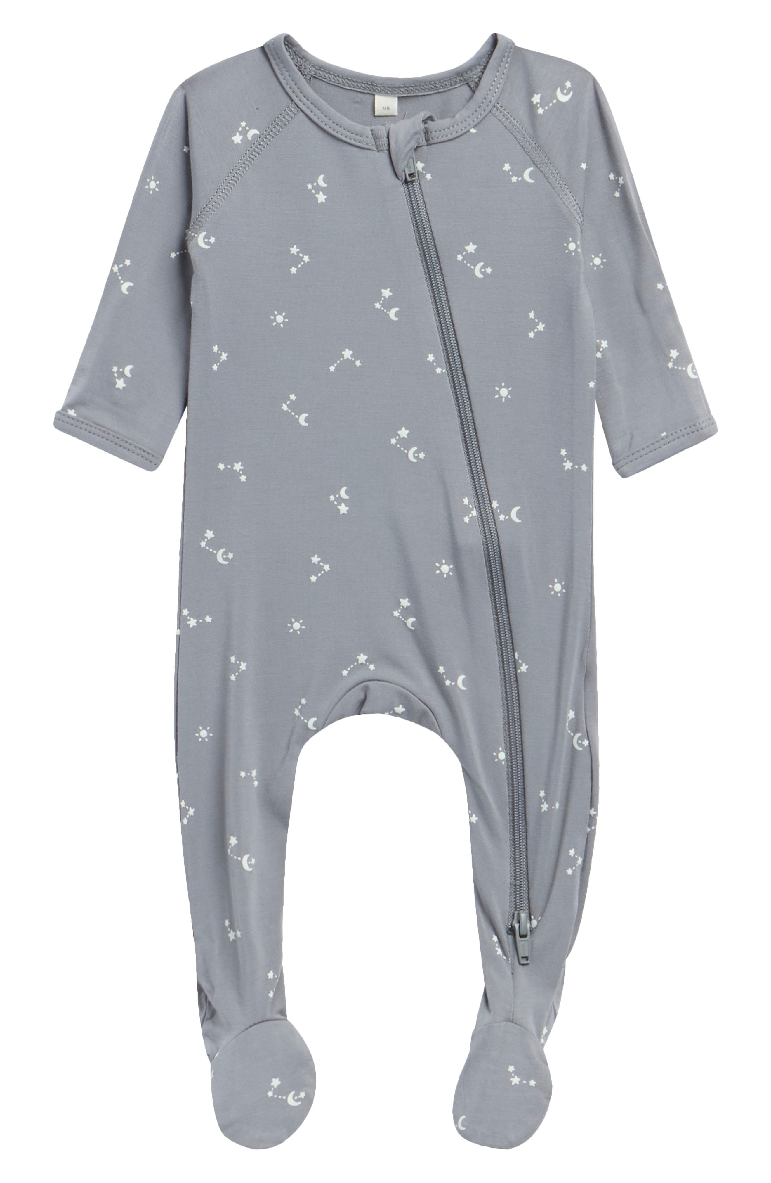 Starlight Print Zip Footie