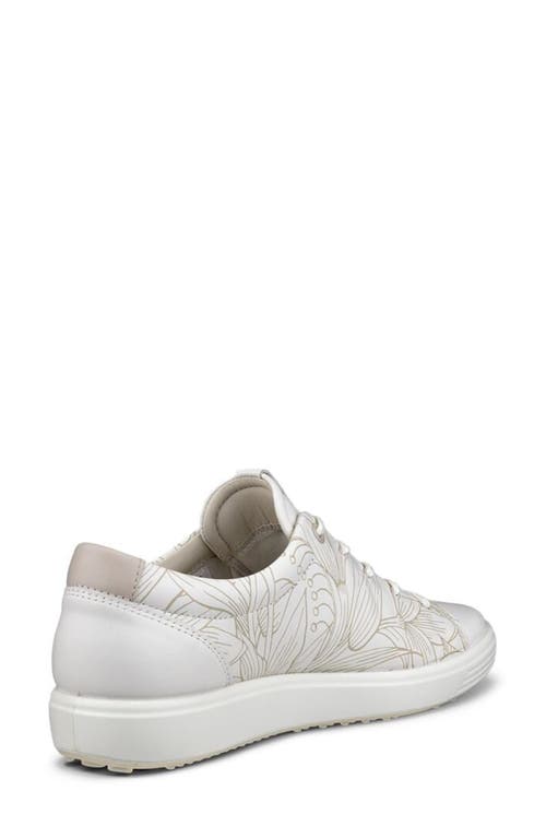 Ecco Soft 7 Sneaker In White