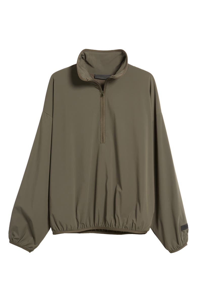Fear of God Essentials Half Zip Pullover, Main, color, 