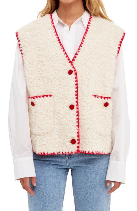Premium Faux Shearling Vest