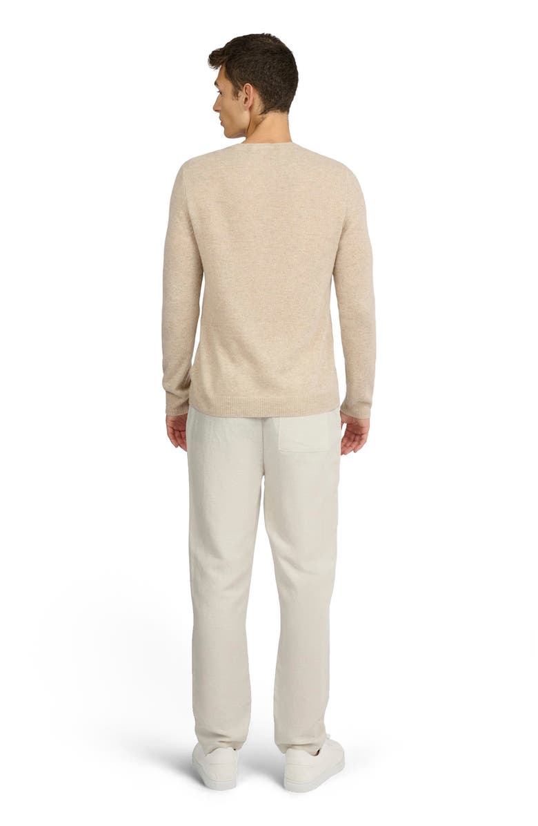 Onia Featherweight Cashmere Sweater, Alternate, color, Stone