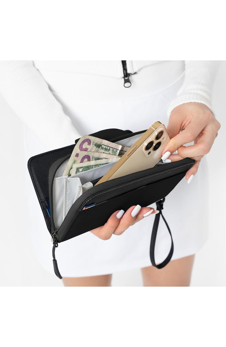 Sherpani Tulum Nylon Large Zip Around Wallet with RFID Protection, Alternate, color, 