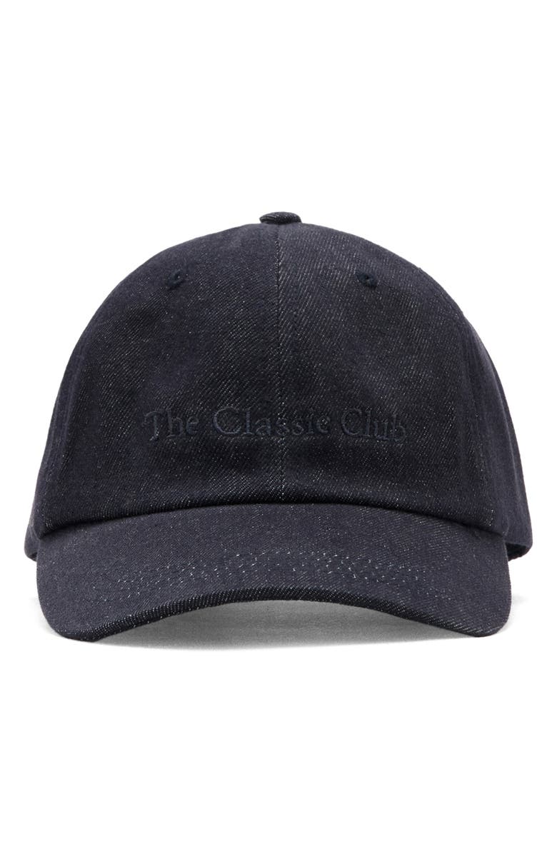 MANGO Classic Club Baseball Cap, Main, color, Dark Blue