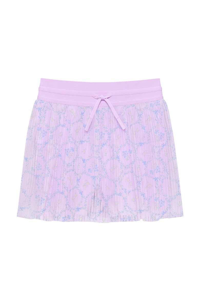 Girls Pleated Skort, Main, color, Lavender Love