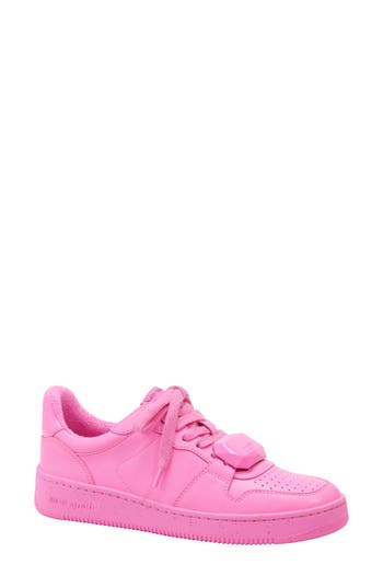 Kate Spade Bolt Gem Leather Flatform Sneakers