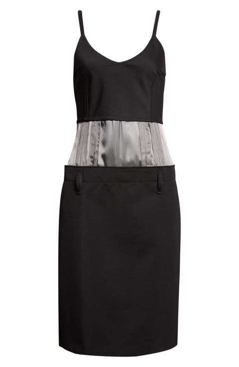 Layered Virgin Wool Dress