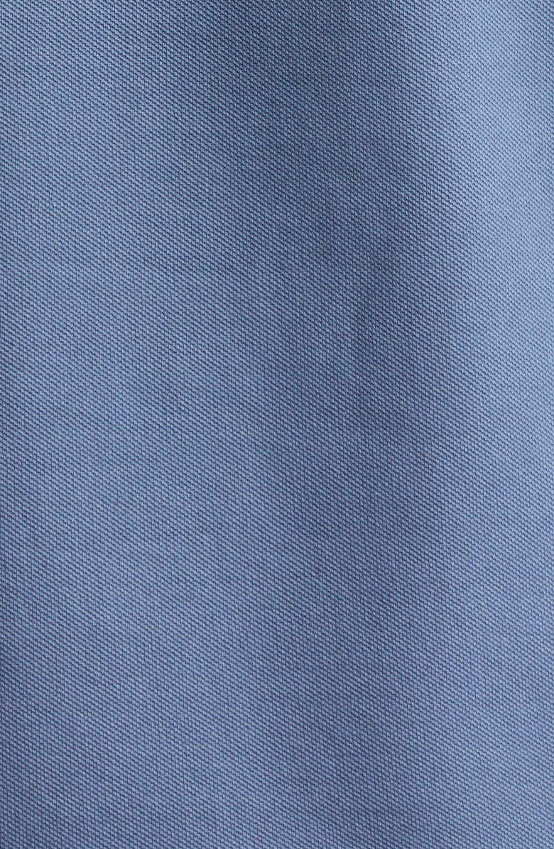 Stone Island Slim Fit Compass Logo Long Sleeve Stretch Cotton Polo, Alternate, color, Dark Blue