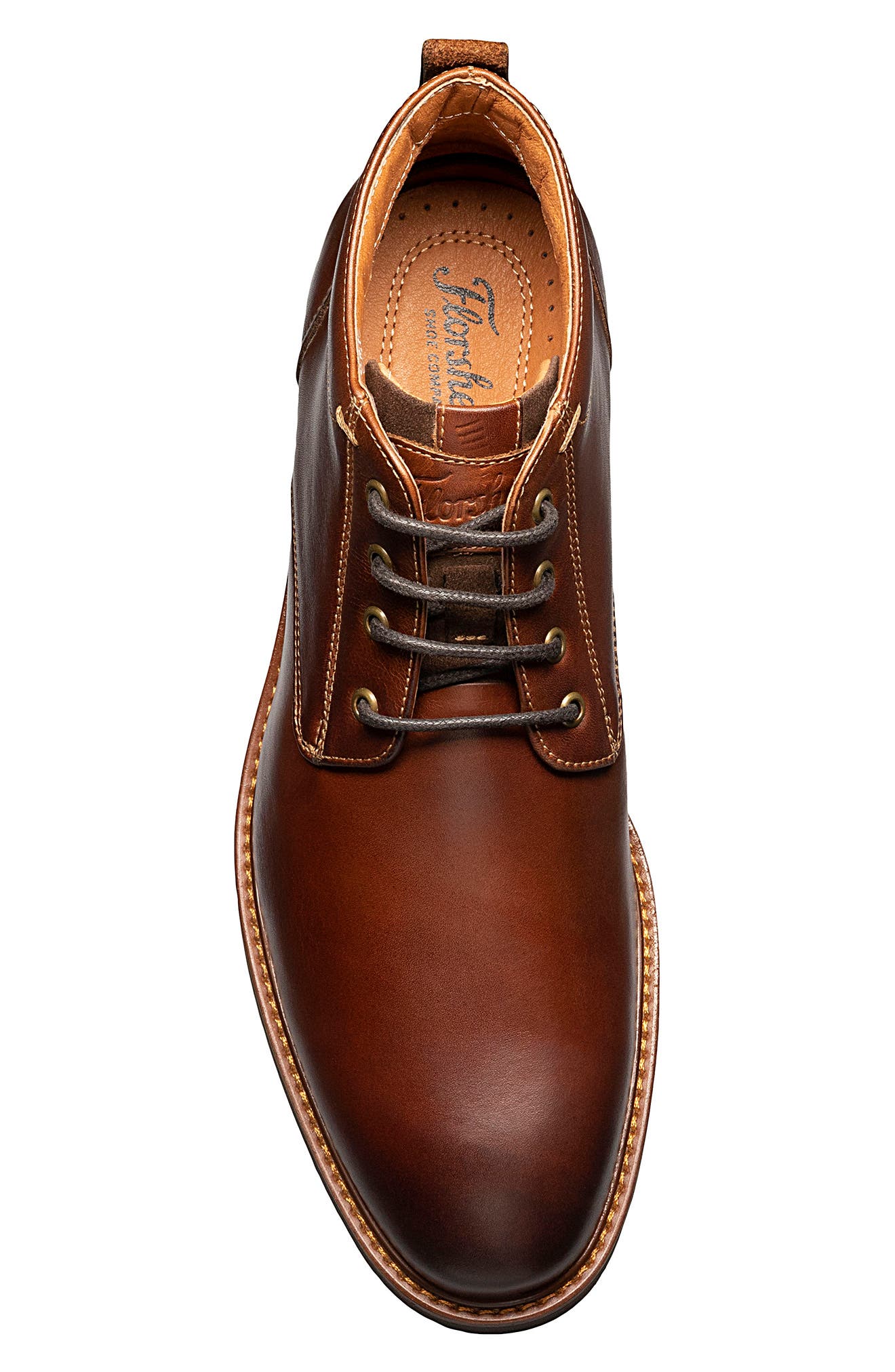Lodge Plain Toe Boot, Alternate, color, CHESTNUT