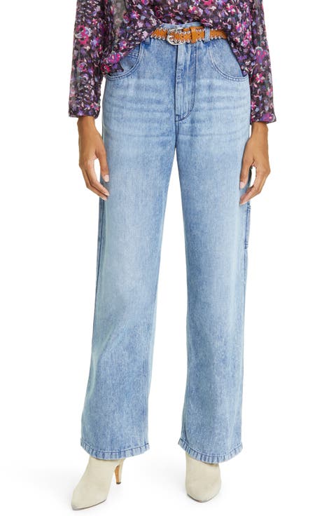 Bymara High Waist Straight Leg Jeans