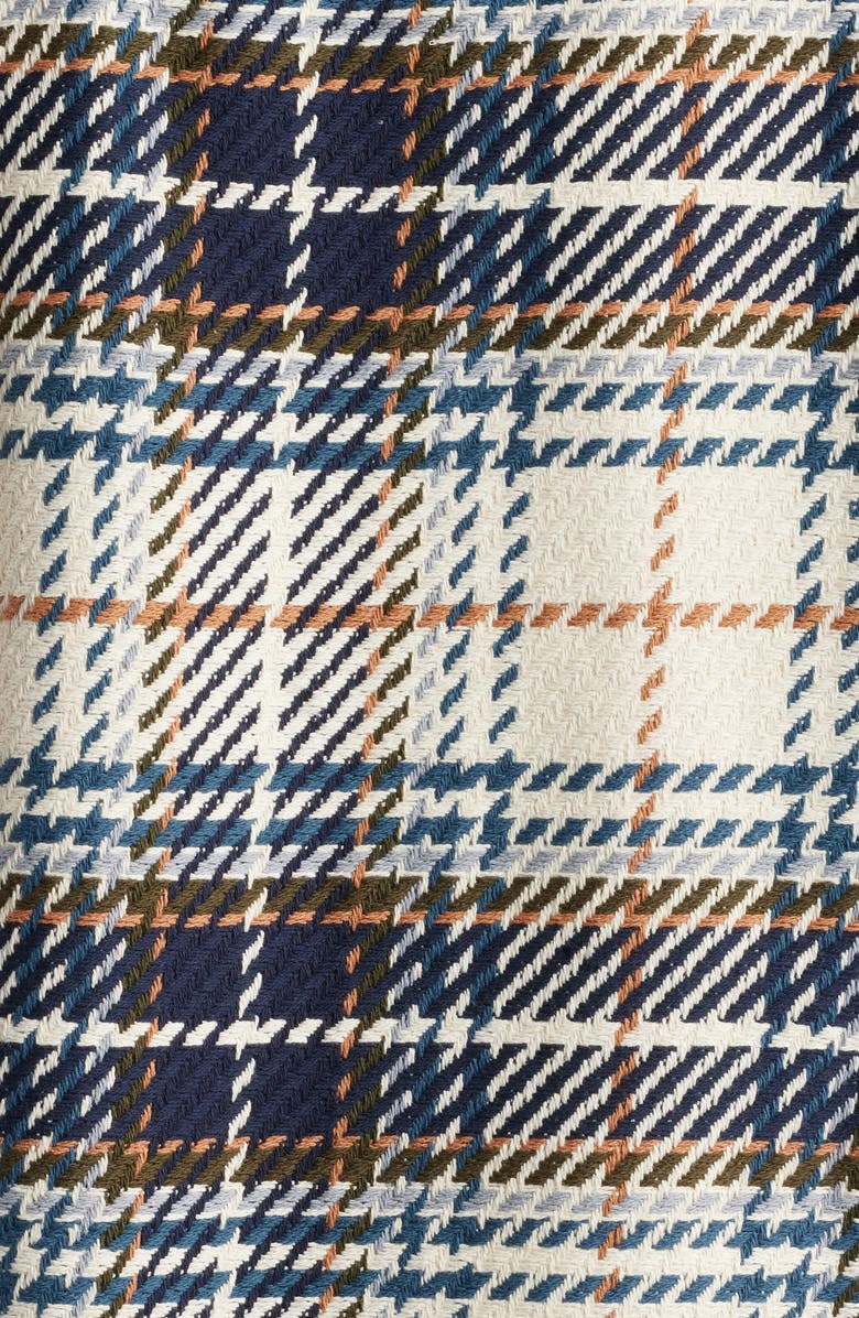 Wax London Whiting Charlton Plaid Button-Up Overshirt, Alternate, color,