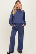 PinkBlush Crewneck Pullover Pant Set