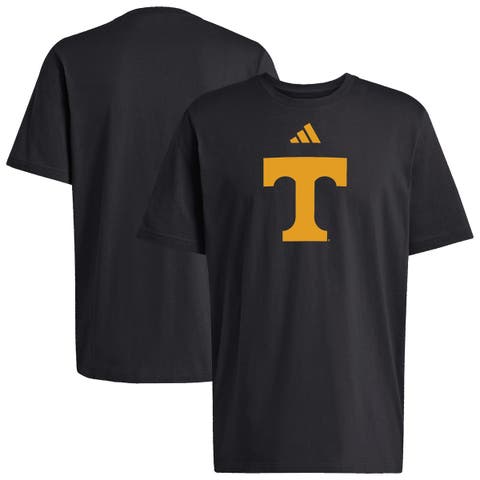 Men's adidas  Black Tennessee Volunteers Primary Logo T-Shirt