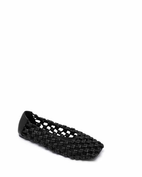 Genesis Square Toe Woven Flats