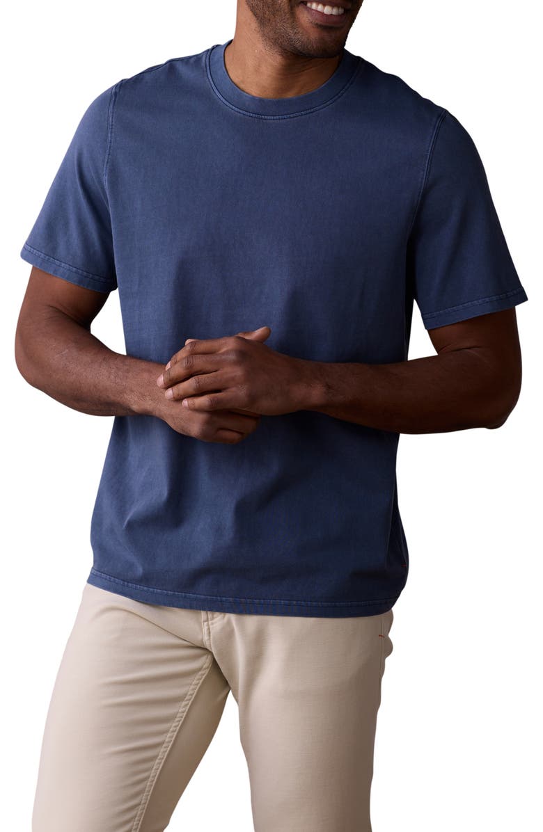The Normal Brand Lennox Cotton T-Shirt, Main, color, Vintage Blue
