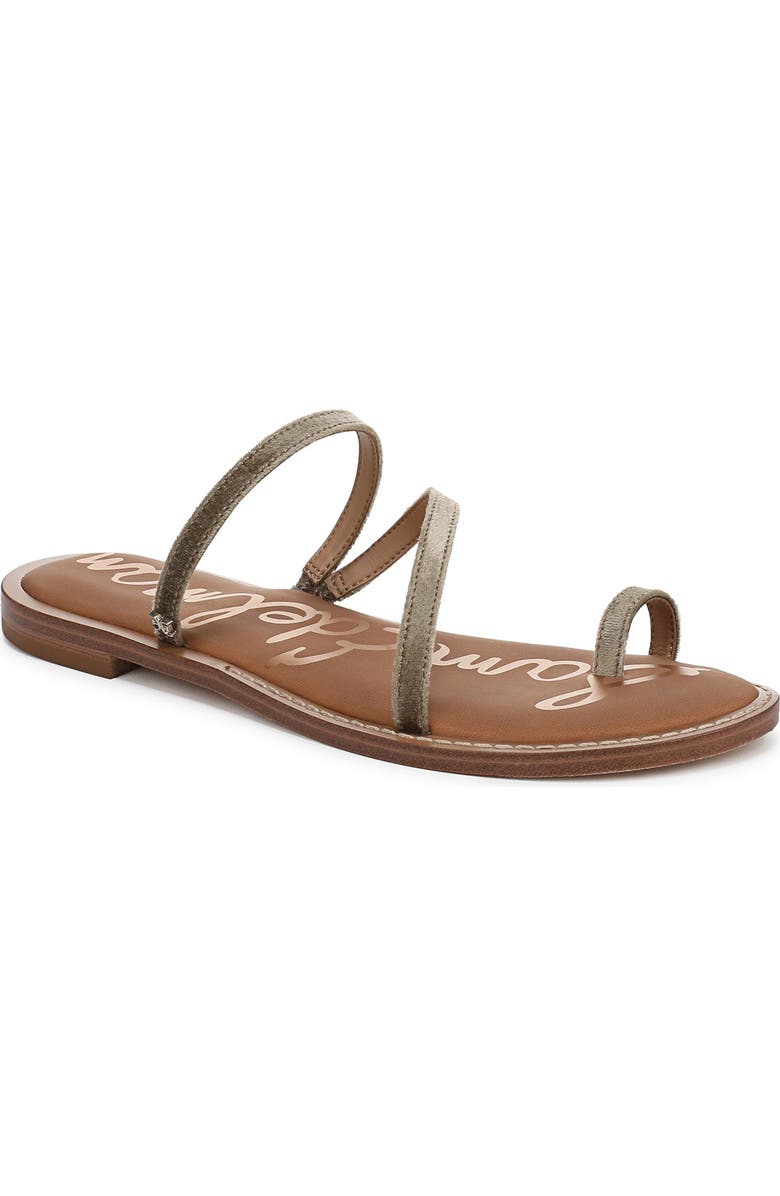 Sam Edelman Harlyn Toe Loop Slide Sandal, Main, color, Mushroom