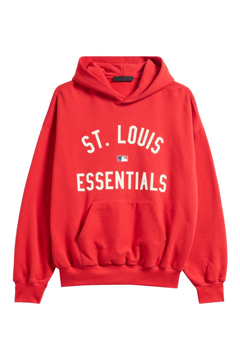 x MLB Cardinals Sport Fit Graphic Hoodie, Alternate, color, RED