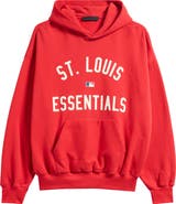 Fear of God Essentials x MLB Cardinals Sport Fit Graphic Hoodie